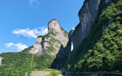 Tianmen Mountain, Zhangjiajie: Routes to Tianmen Cave