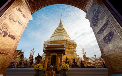 Wat Phra That Doi Suthep: Tempelbesuch oberhalb von Chiang Mai