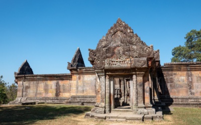 Preah Vihear: Ngôi đền trên vách đá của Campuchia bên biên giới Thái Lan