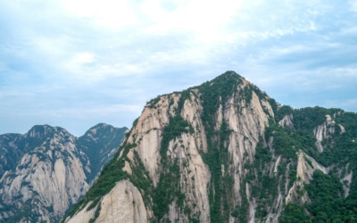 華山：西峰ロープウェイと徒歩ルート
