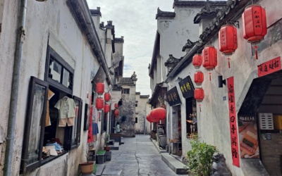 西遞村：徽州建築與參觀規劃