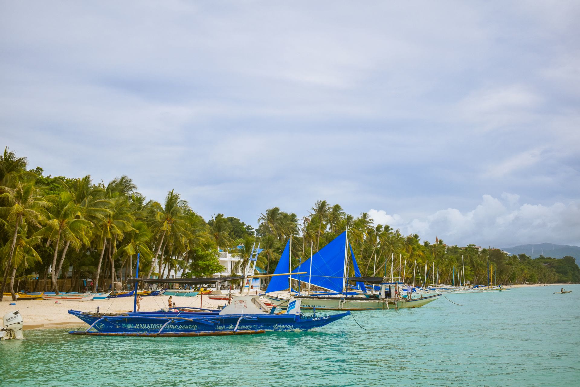 Boracay White Beach: Viertel auswählen und Route planen