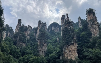 Gunung Tianmen, Zhangjiajie: Laluan ke Gua Tianmen