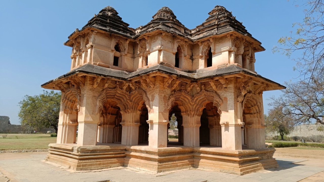 Le Lotus Mahal à Hampi