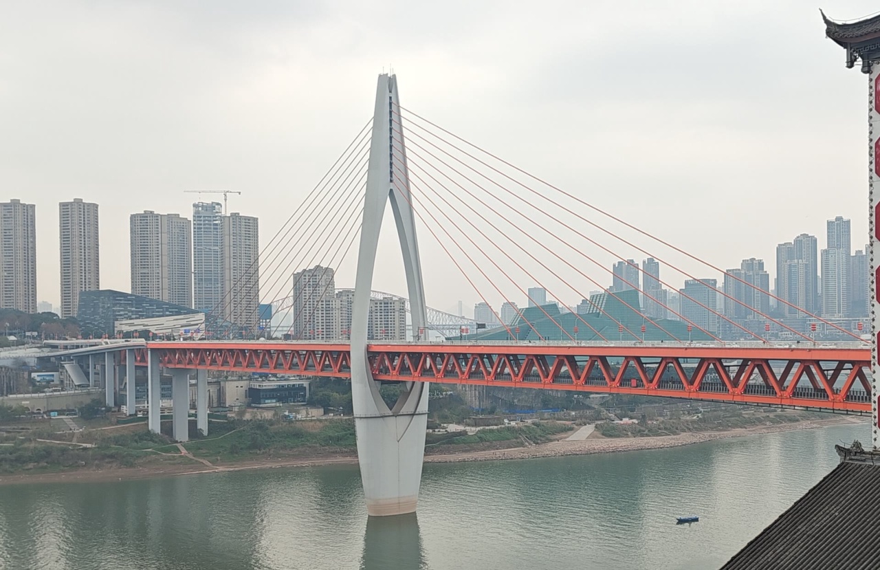 Jambatan Qiansimen di atas Sungai Jialing