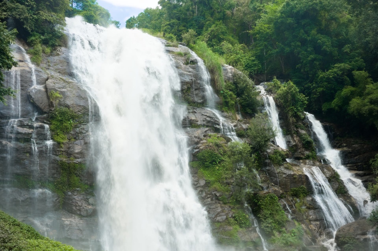 Wachirathan Waterfall in Doi Inthanon National Park