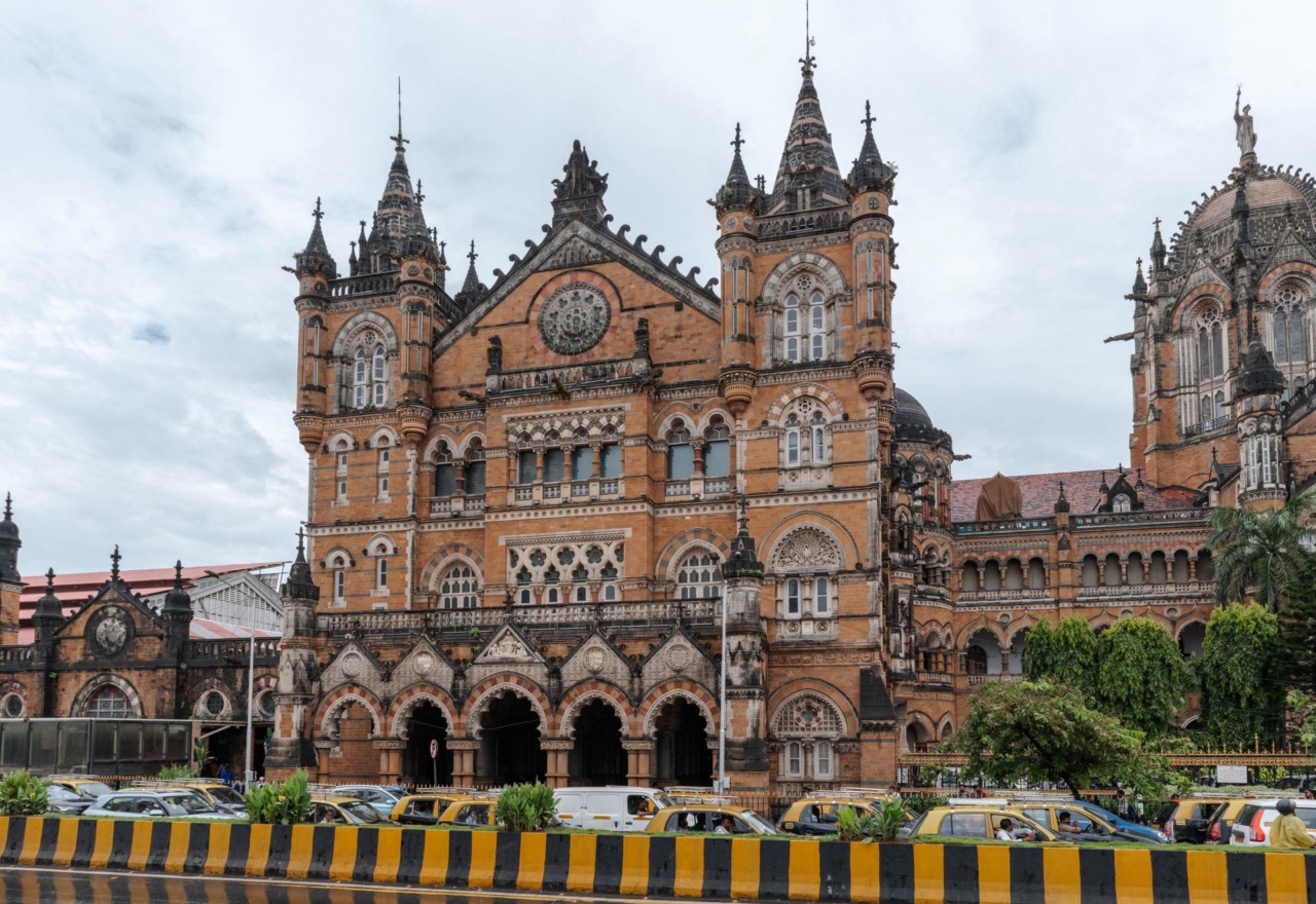 สถานี Chhatrapati Shivaji Maharaj Terminus (CSMT) ในมุมไบ