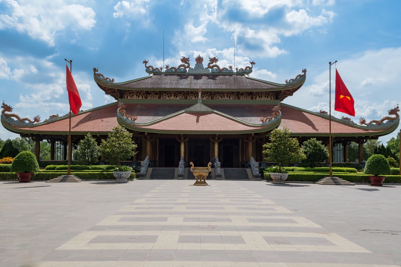 Le temple commémoratif du site de Bến Dược