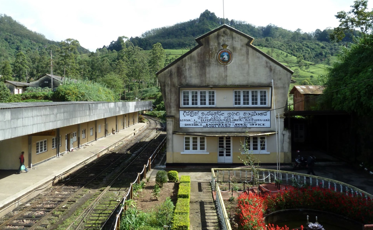 The railway station at Nanu Oya