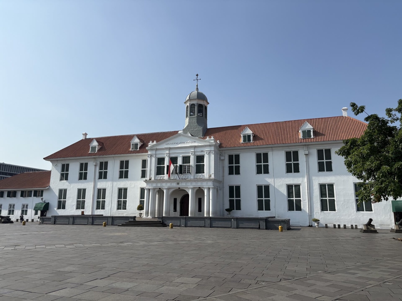 Der Fatahillah-Platz in der Altstadt Kota Tua