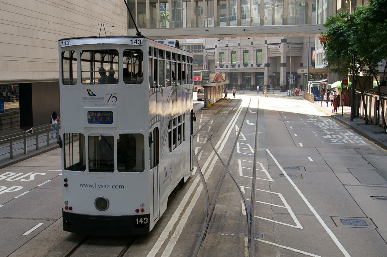 Tram Ding Ding di Hong Kong
