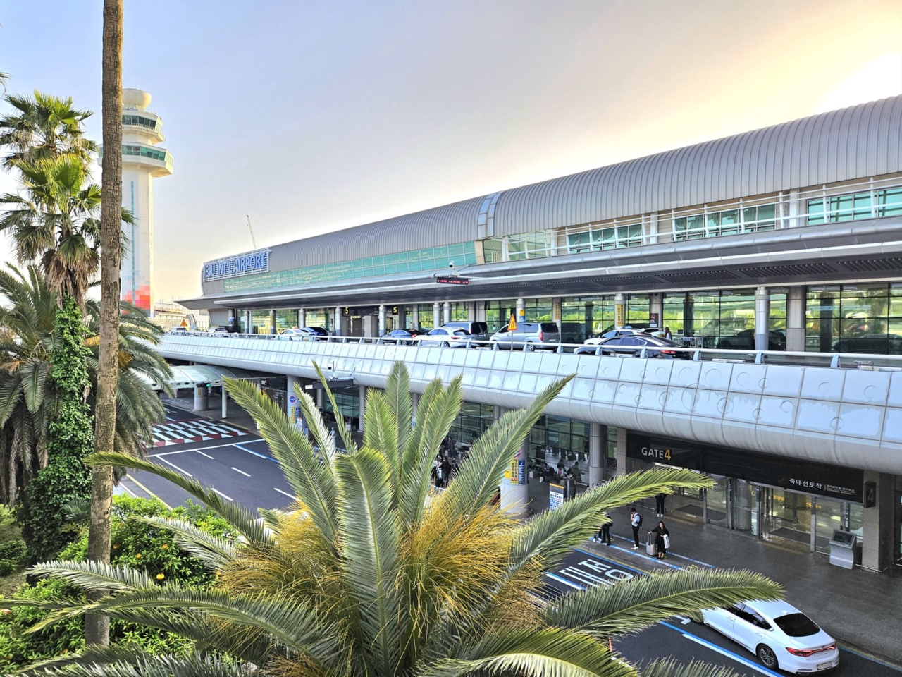 The terminal building of Jeju International Airport