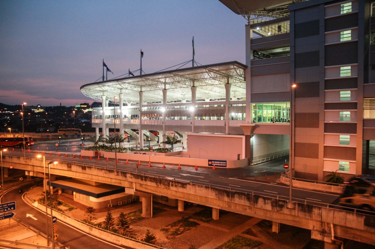 吉隆坡的 Terminal Bersepadu Selatan(TBS)長途巴士總站