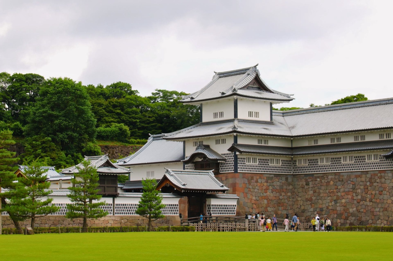 兼六園に隣接する金沢城