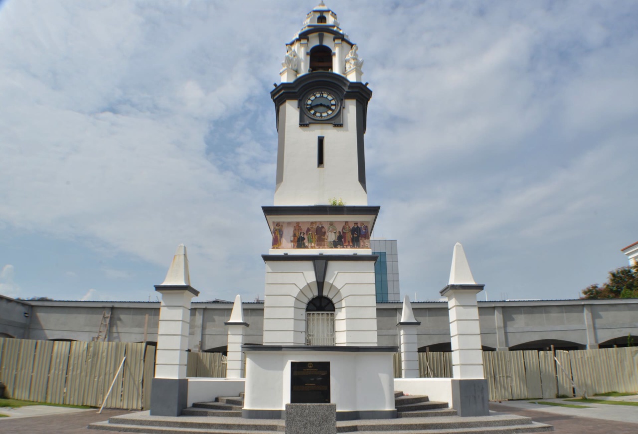 Der Birch Memorial Tower in Ipoh