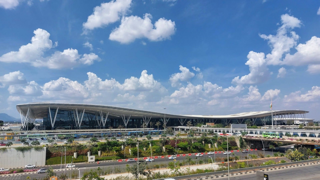 Le terminal de l'aéroport international Kempegowda