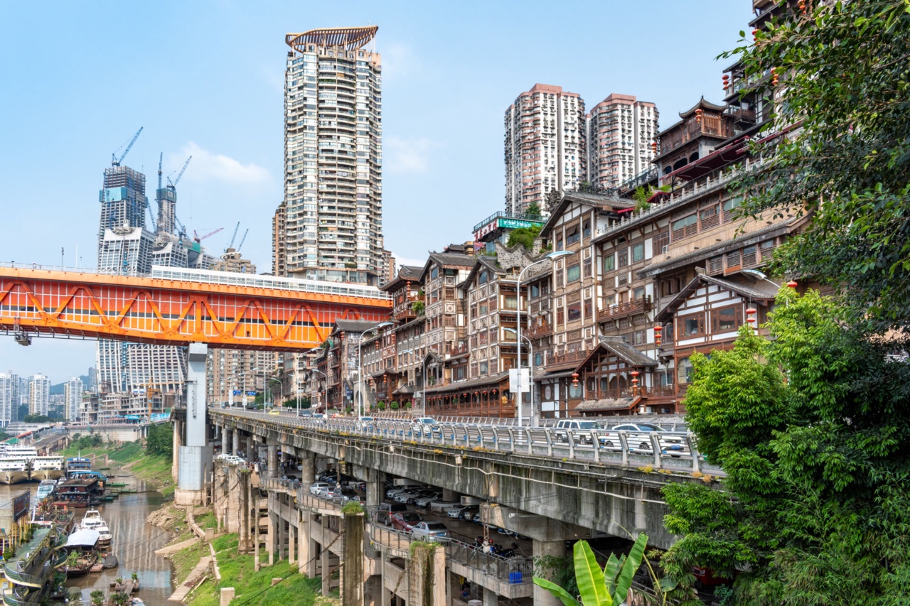 Hongya Cave di Chongqing