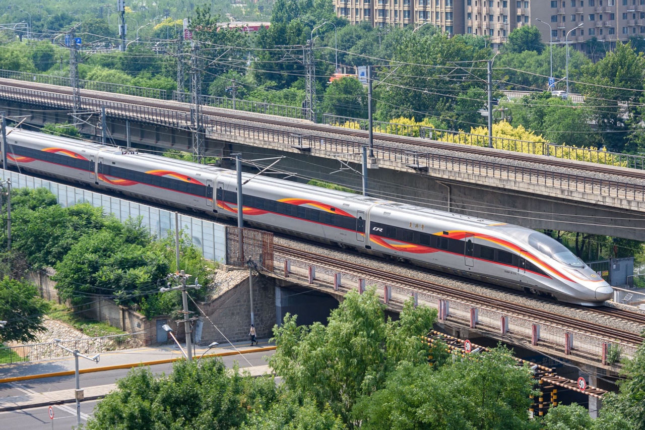 Kereta api laju dari Chengdu East ke Beijing West