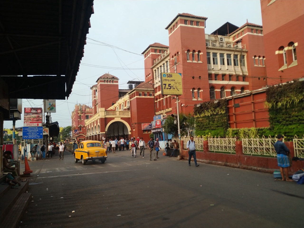 豪拉火车站(Howrah Junction)的主楼