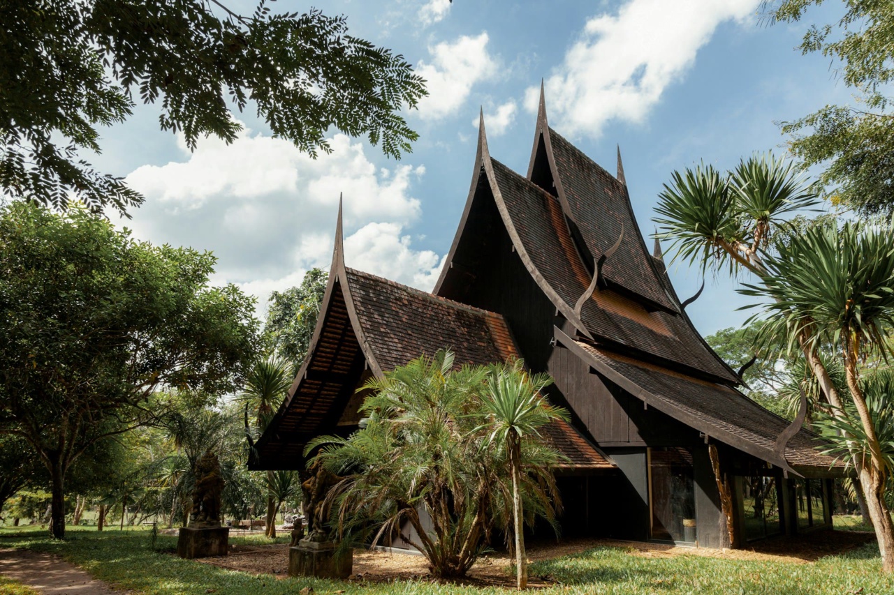 The Baan Dam Museum, the Black House, in Chiang Rai