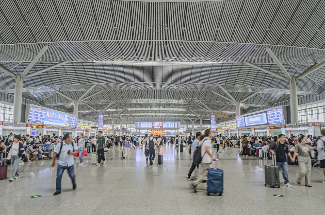 The station hall of Xi'an North Railway Station