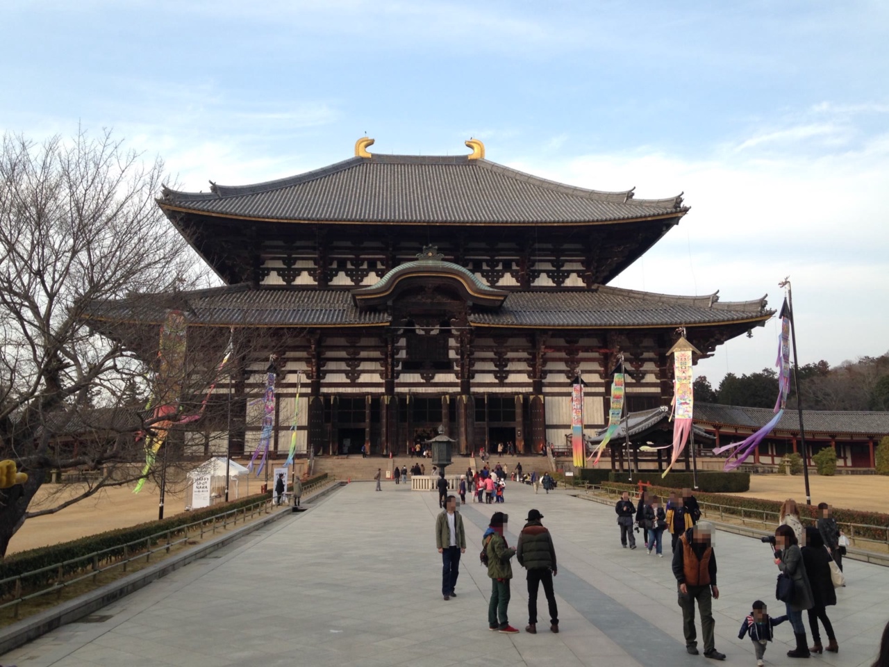 Dewan utama Kuil Todaiji di Nara