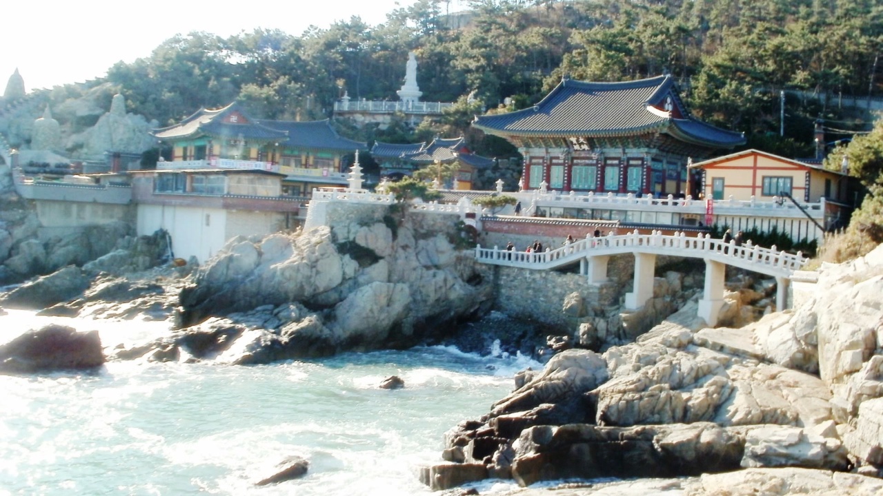 Haedong Yonggungsa Temple on the rocky coast