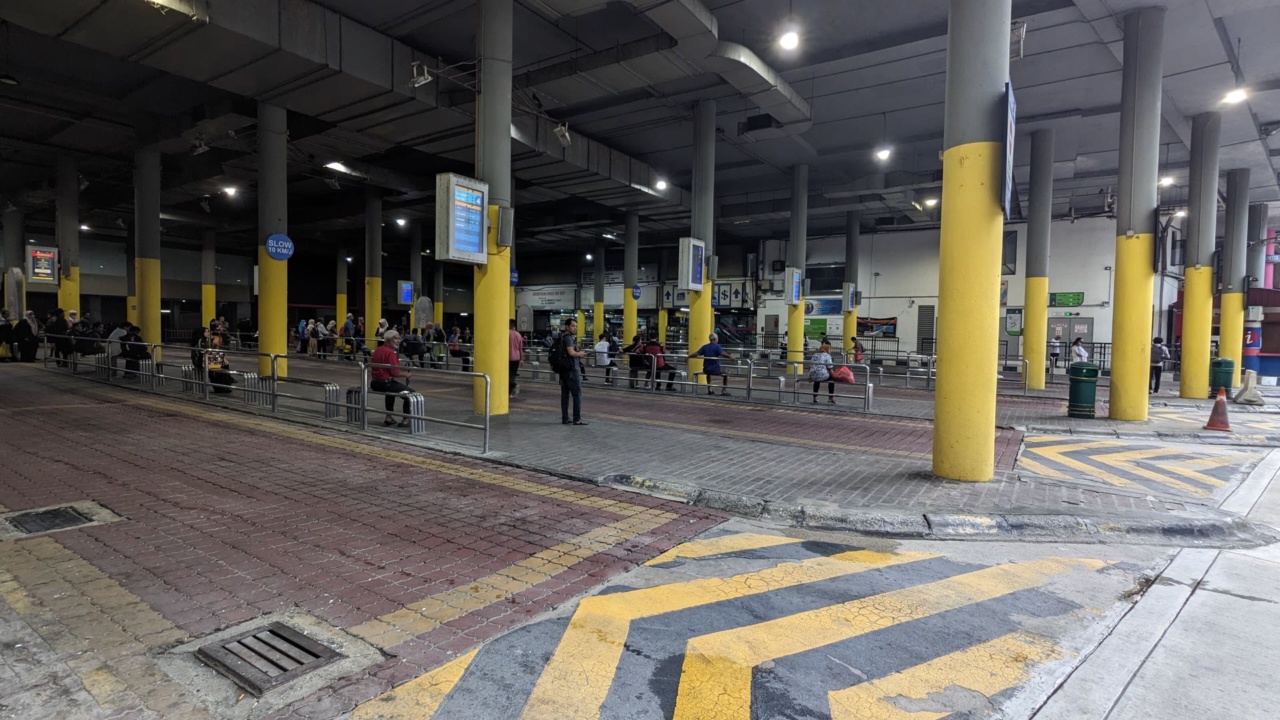 Komtar bus terminal in George Town