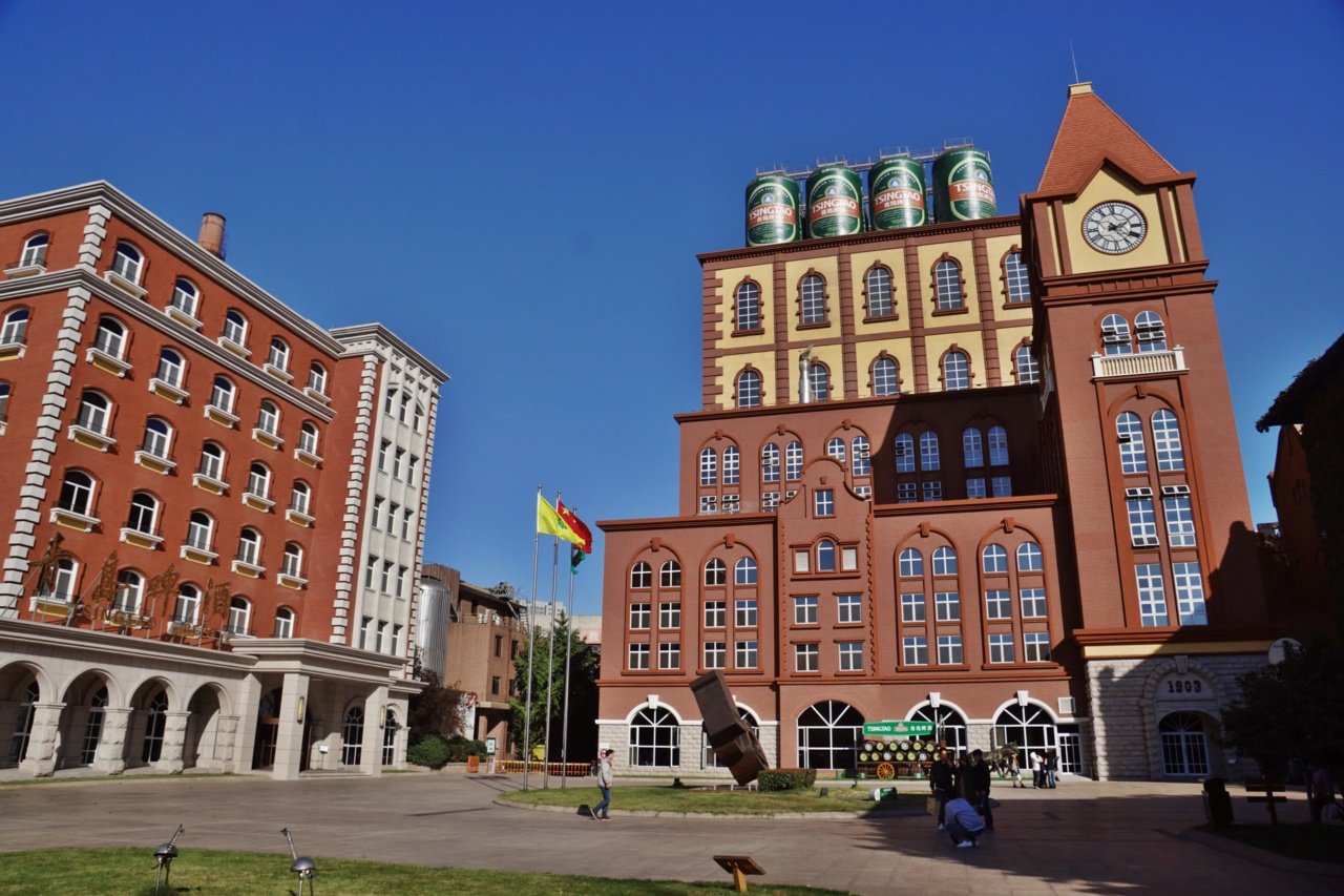 Bangunan Kilang Bir Tsingtao di Qingdao