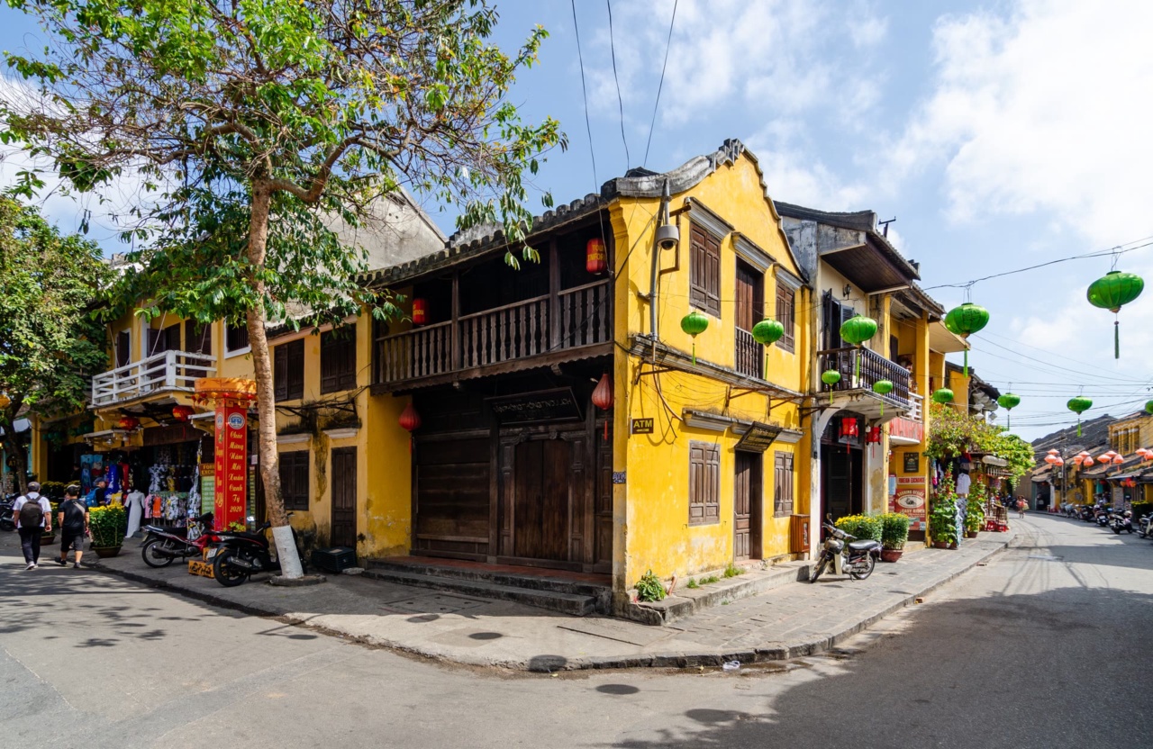 บ้านสีเหลืองในเมืองโบราณฮอยอัน