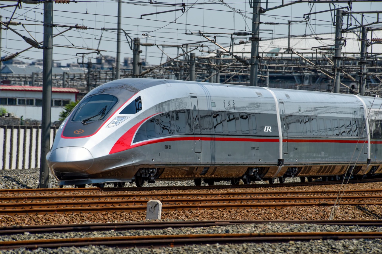 รถไฟความเร็วสูงบนราง ในประเทศจีน