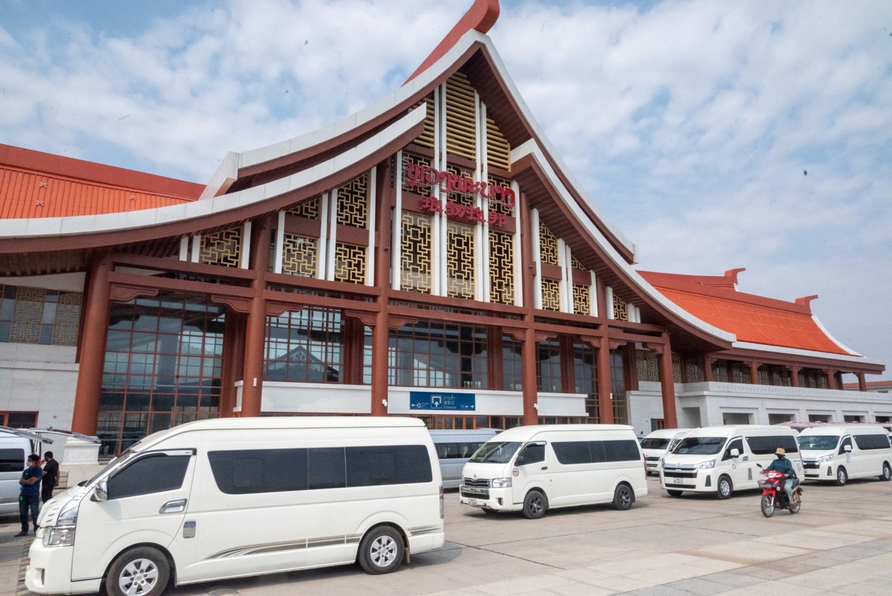 สถานีหลวงพระบางบนรถไฟลาว-จีน