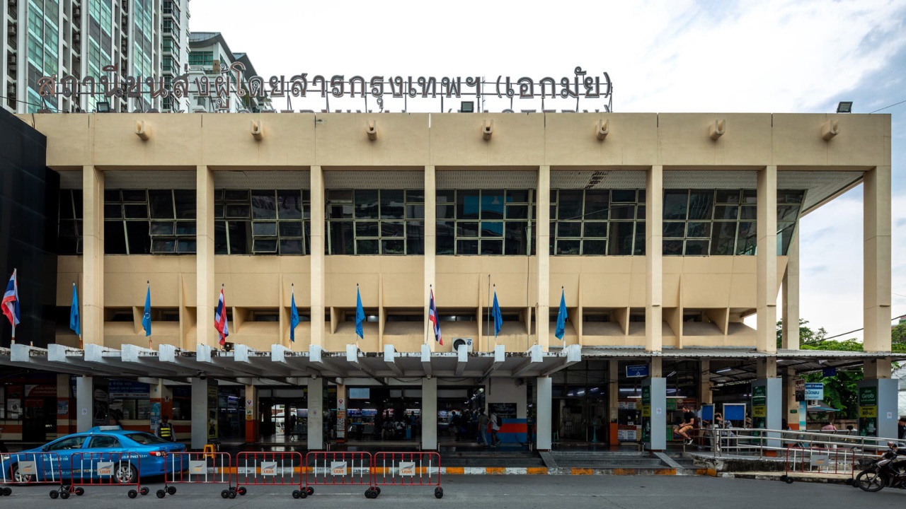 Ekkamai Bus Terminal in Bangkok