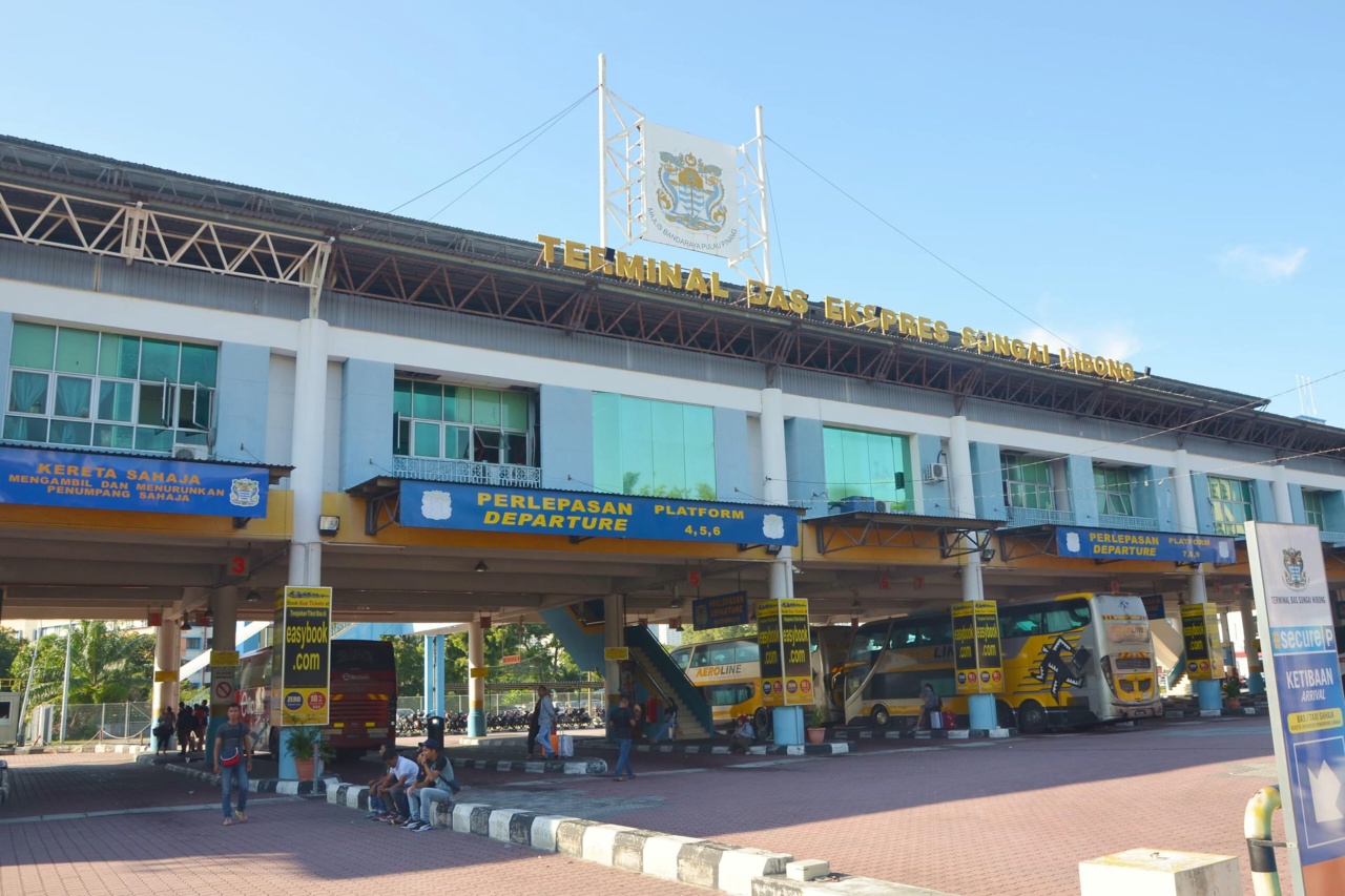 Terminal bus Sungai Nibong di Penang